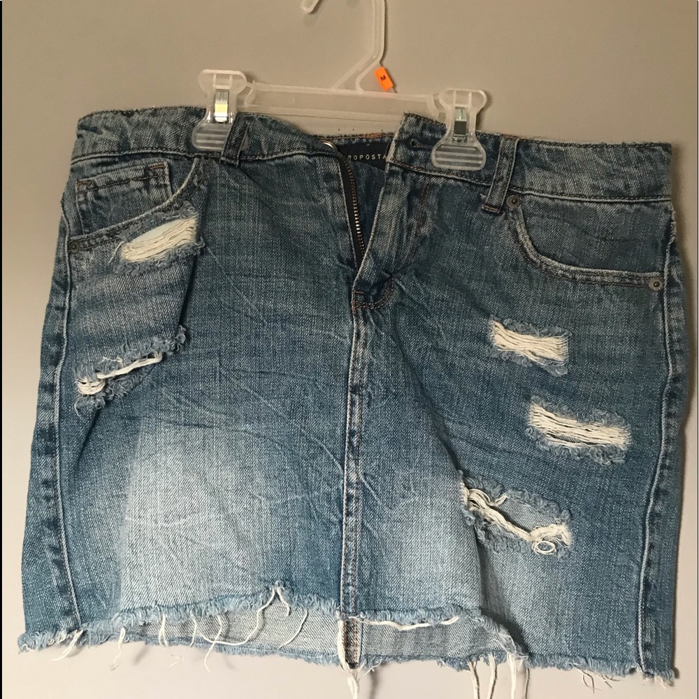 Jean skirt